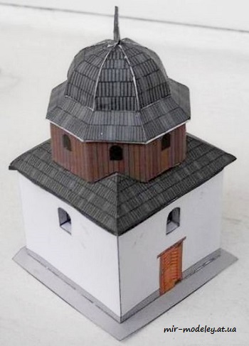 №4644 - Zvonice (Fifik) из бумаги