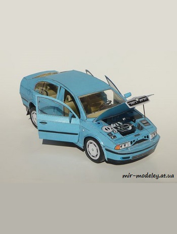 №4646 - Skoda Octavia (Fifik) из бумаги