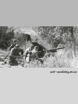 №8667 - Артиллерия Победы 100-мм пушка БС-3 (Левша 2014-09) из бумаги