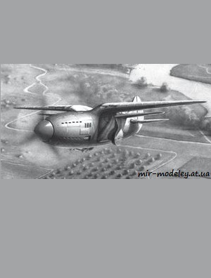 №8774 - Истребитель ИС-4 (Левша 06/2022) из бумаги