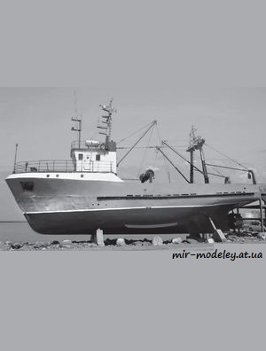 №8784 - Сейнер для промысла креветок, Летающий планер 