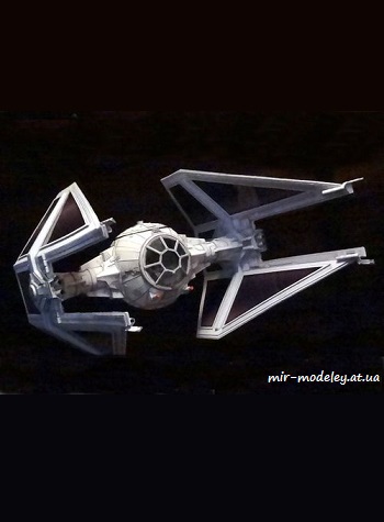 №8880 - TIE-Interceptor (UHU 02) из бумаги