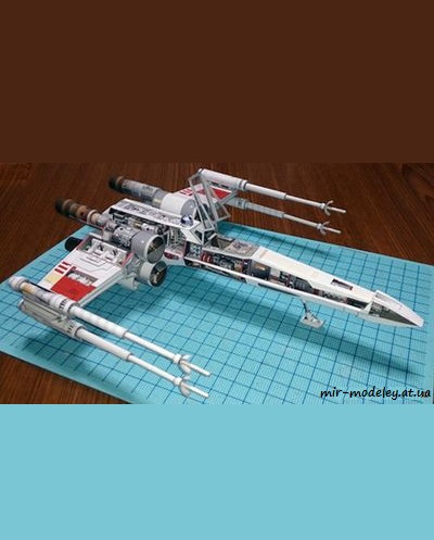№8882 - X-Wing [UHU 02] из бумаги
