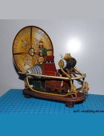 №8871 - Time Machine [UHU 02] из бумаги