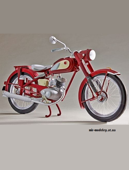 №9185 - Ultra YA-1 (YAMAHA MOTOR) из бумаги