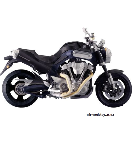 №9182 - Ultra MT01 (YAMAHA MOTOR) из бумаги