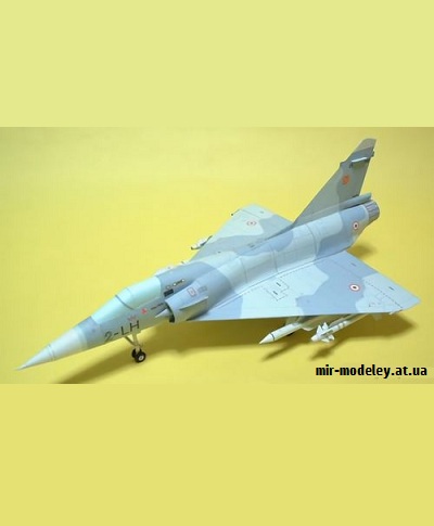 №9292 - Dassault Mirage 2000 (P.Model / Canon) из бумаги