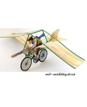 №993 - Letajici kolo Jana Tleskace [ABC 1991-01] из бумаги