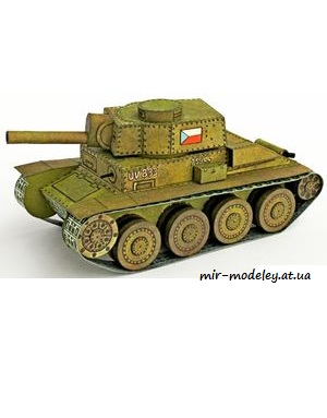 №906 - Tank CKD [ABC 1973-24] из бумаги