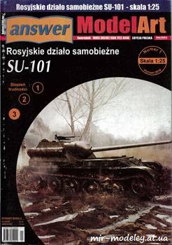 №908 - Su-101 [Answer MA 2010-01] из бумаги