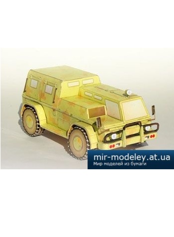 №949 - GAZ-3937 Vodnik [Paper-Replika] из бумаги