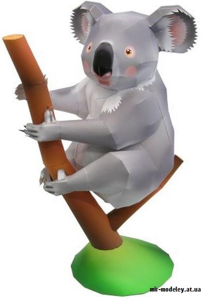 №9405 - Koala (Canon) из бумаги