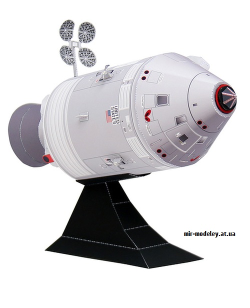 №9345 - Apollo Command/Service Module: Simplified Version / Командно-аппаратный модуль «Аполлона»: Упрощенная верси (Canon) из бумаги