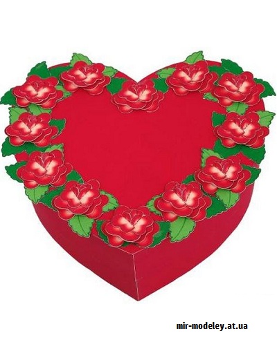 №9789 - Boxes Cases 05 (10) - Набор шкатулок 10 штук в архиве (Canon) из бумаги