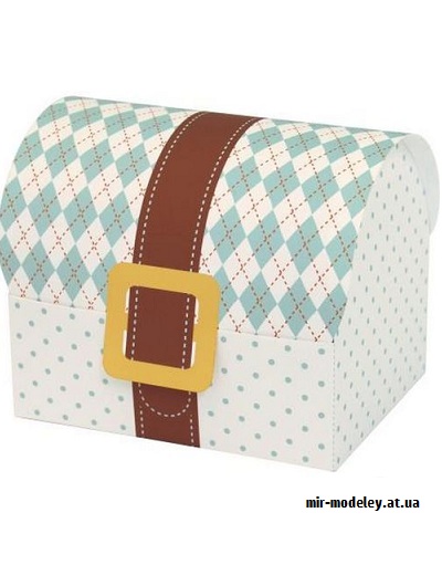 №9785 - Boxes Cases 01 (10) - Набор шкатулок 10 штук в архиве (Canon) из бумаги