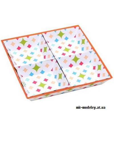 №9790 - Boxes Cases 06 (10) - Набор шкатулок 10 штук в архиве (Canon) из бумаги