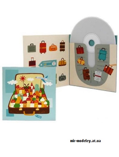 №9787 - Boxes Cases 03 (10) - Набор шкатулок 10 штук в архиве (Canon) из бумаги