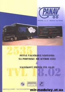 №9902 - Mercedes Benz 2535 TVL 18.02 (PK Graphica 032) из бумаги