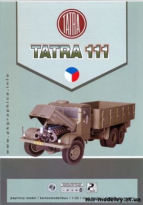 №9919 - Tatra 111 (PK Graphica 049) из бумаги