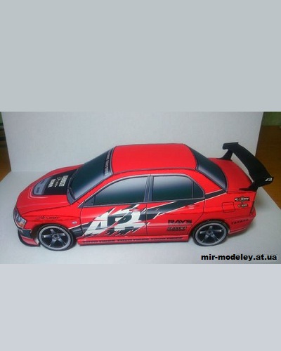 №10270 - Mitsubishi Lancer Evolution XVIII из к/ф