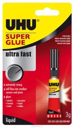 Клей UHU Super Glue секундный